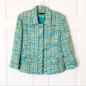 Henry Lee Vintage Boucle Knit Jacket Size 8